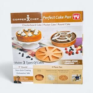 Copper Chef Perfect Cake Pan Set